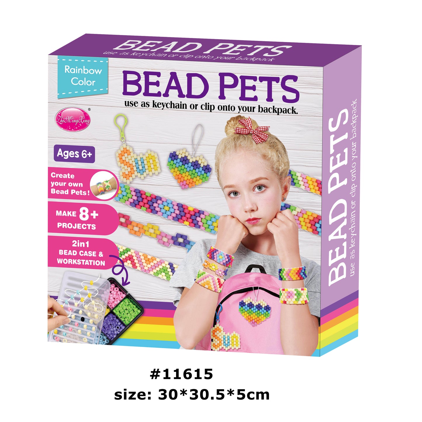 DIY Bead Pets Craft Kits #11613,14,15