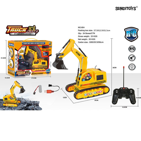 604 40MHz 5 Channels R/C Excavating Tracks