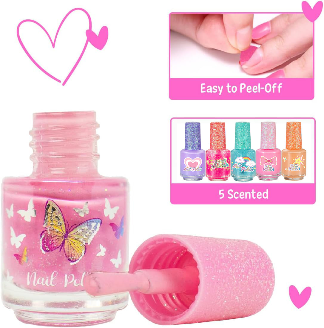 Kids Nail Polish 5 Colors #2204A,B,C