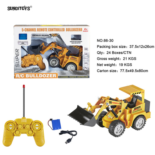 66-30 40MHz R/C Crawler Engineering Vehicle-Bulldozer