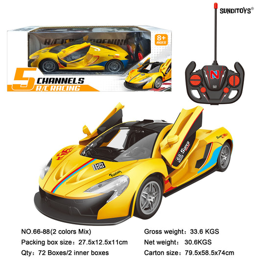 66-88 5 Channels 40MHz Open Door Remote Control Car