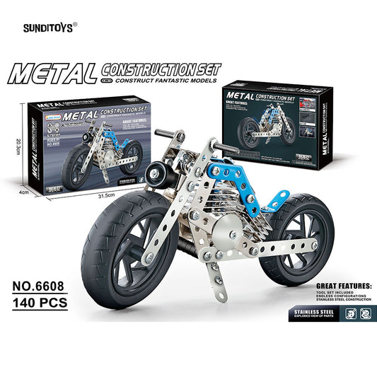 #6608 Metal Block Moto-140PCS