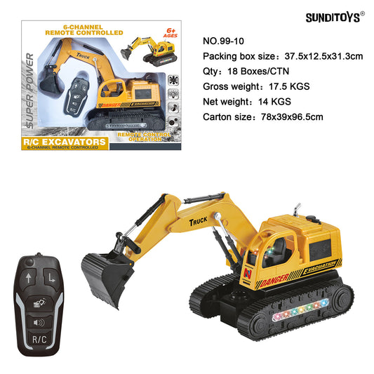 99-10 2.4GHz 5 Channels R/C Excavator