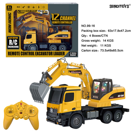 99-16 2.4GHz 12 Channels R/C Excavation Loading Vehicle