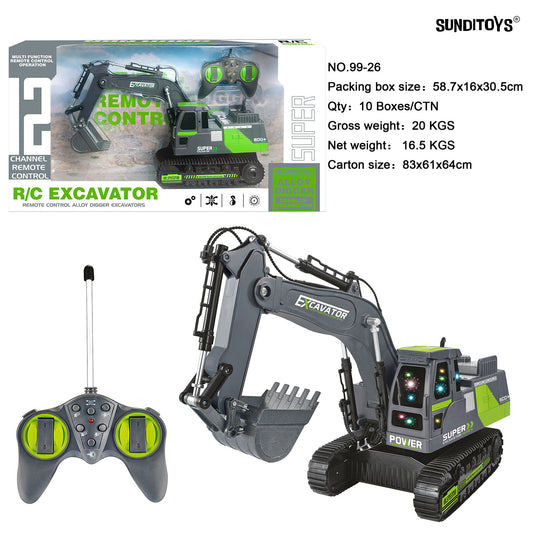 99-26 49MHz 12 Channels R/C Crawler Excavators
