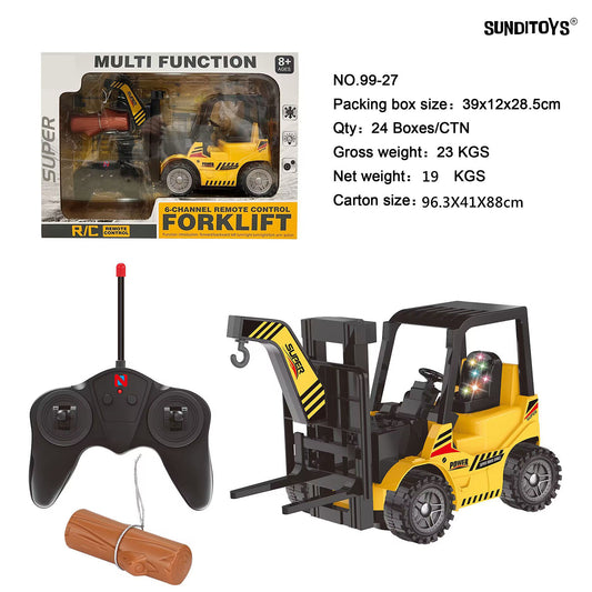 99-27 40MHz 6 Channels R/C Multi Functional Forklift Truck