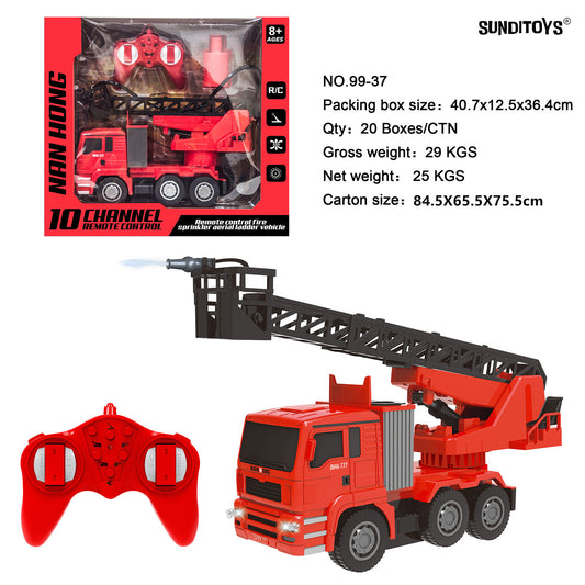 99-37 2.4GHz 10 Channels R/C Water Jet Ladder Truck