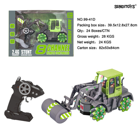 99-41D 2.4GHz 8 Channels R/C Street Roller