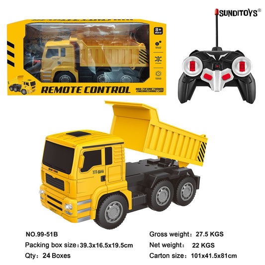 99-51B 40MHz 6 Channels R/C Dump Truck