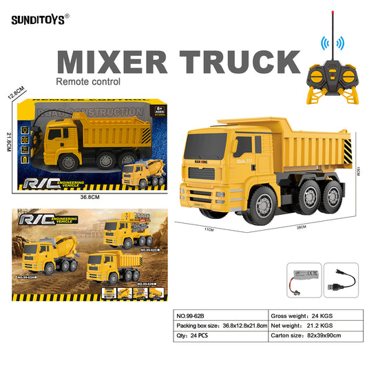 99-62B 40MHz 6 Channels R/C Dump Truck