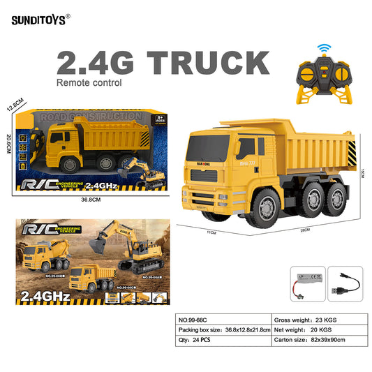 99-66C 2.4GHz R/C Dump Truck