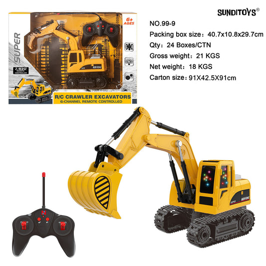 99-9 40MHz 5 Channels R/C Crawler Excavators