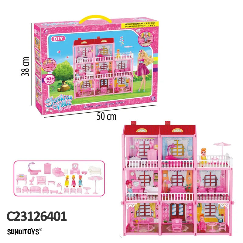 C23126401 Dollhouse With Accessories