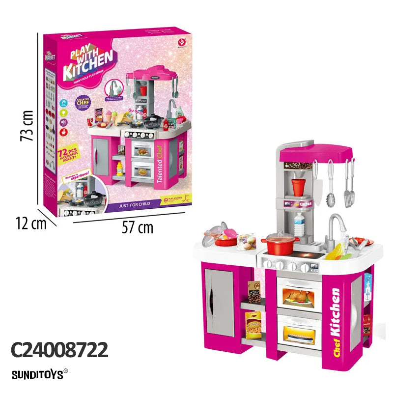 C24008722 Kitchen Set With Light And Sound