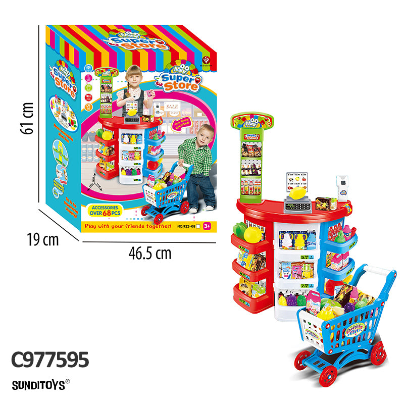 C977595 Supermarket Game With Light And Sound