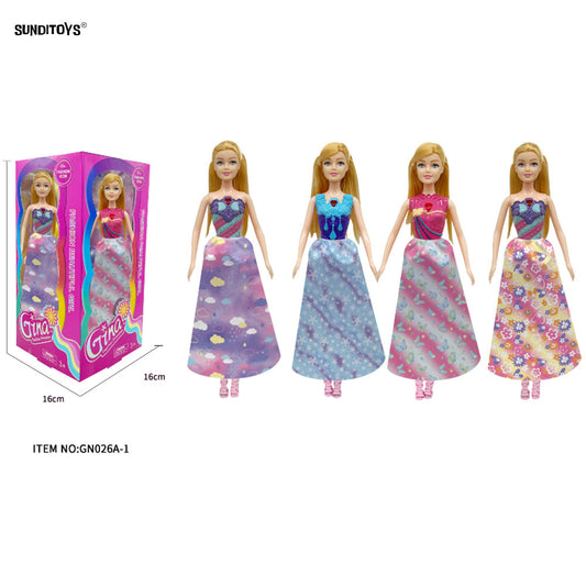 #GN026A-1, Four Sided Box Doll