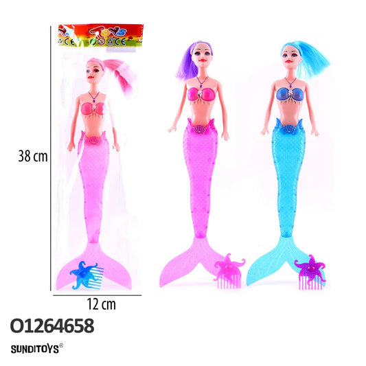 O1264658 Mermaid Doll With Accessories