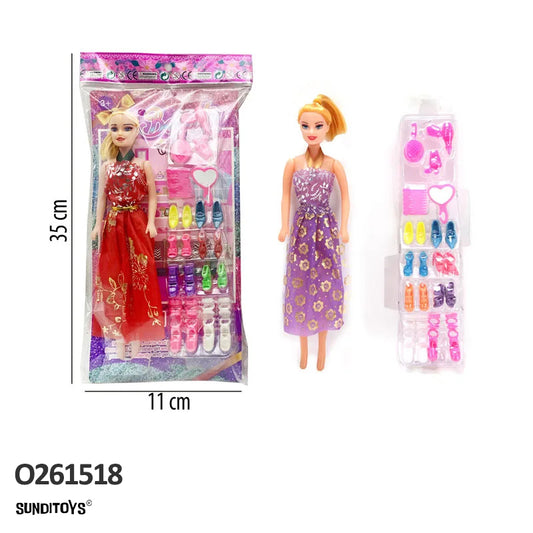 O261518 Doll With Accessories