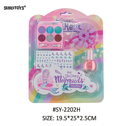 Sweet Makeup Blister Card #2202A,B,C,D,E,F,G,H,I