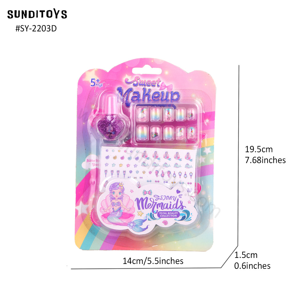 Sweet Makeup Blister Card #2203A,B,C,D,E,F,G,H,I,J,K