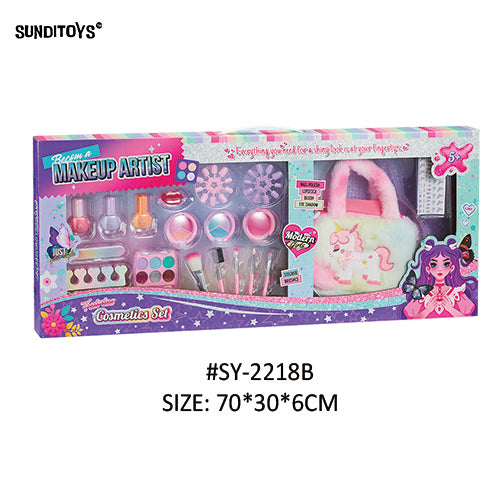 Unicorn Princess Bag Makeup Sets #2218A,B