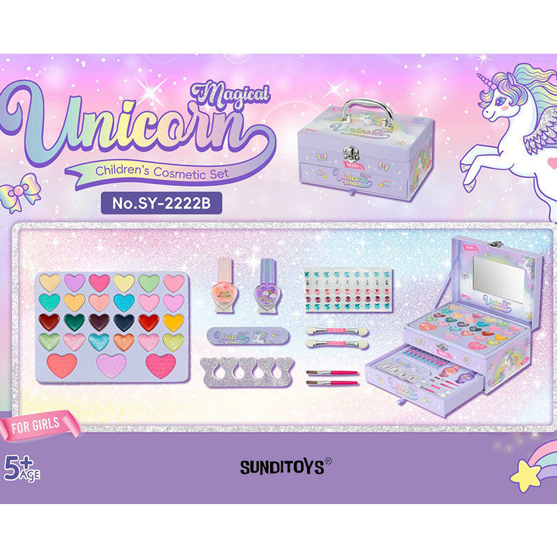 Purple Unicorn Makeup Set #SY-2222A,B