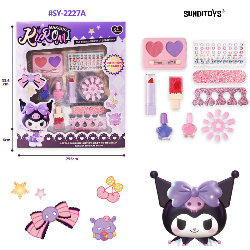 Kuromi Makeup Set #SY-2227A,B,C,D,E,F,G,H,I,J