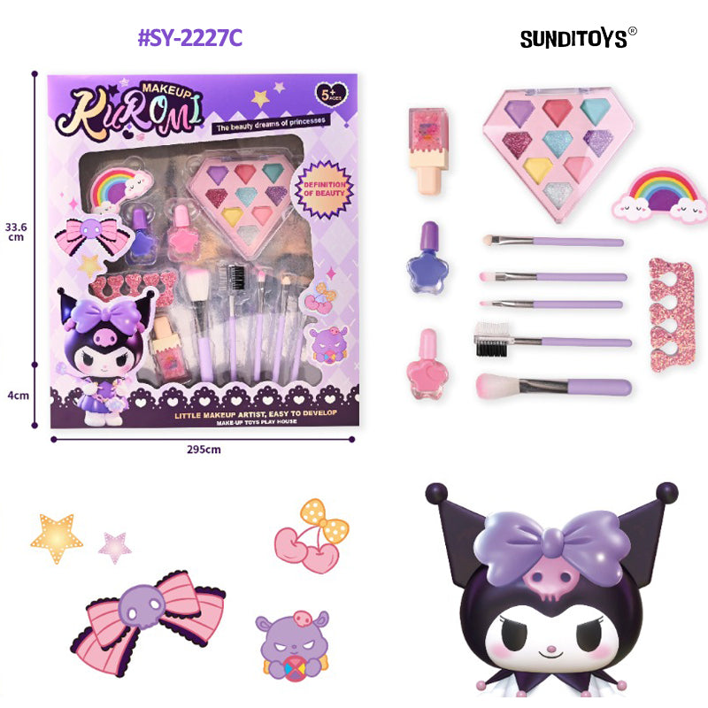 Kuromi Makeup Set #SY-2227A,B,C,D,E,F,G,H,I,J