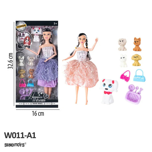 W011-A1 Doll With Accessories