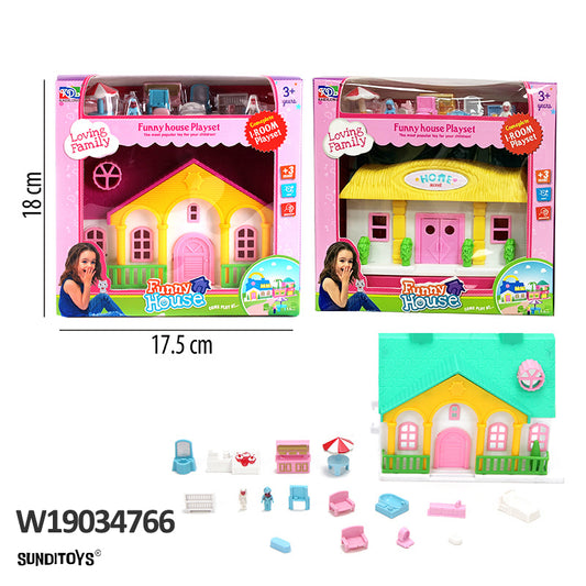 W19034766 Dollhouse With Accessories