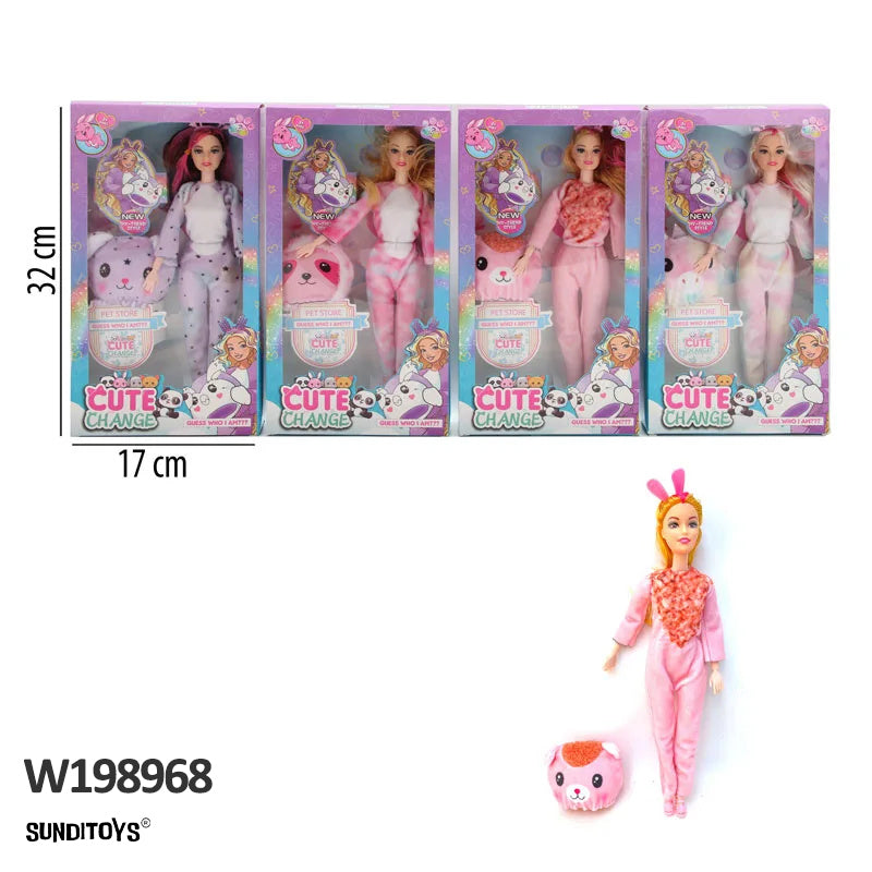 W198968 Doll With Accessories