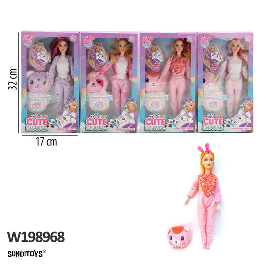 W198968 Doll With Accessories