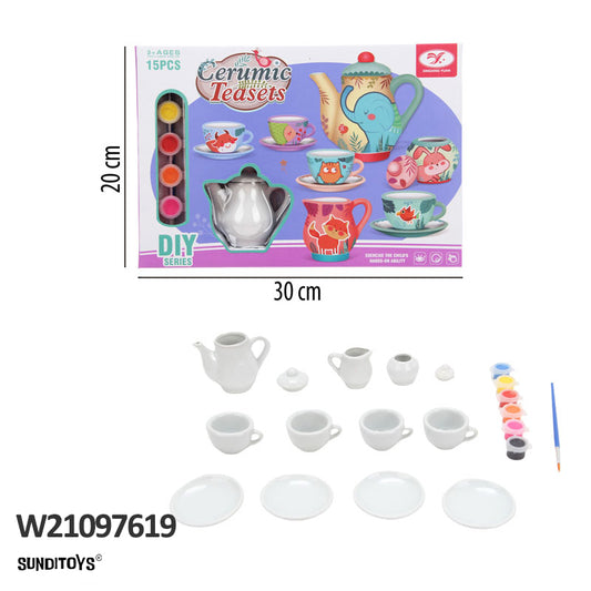 W21097619 Ceramic Tea Set