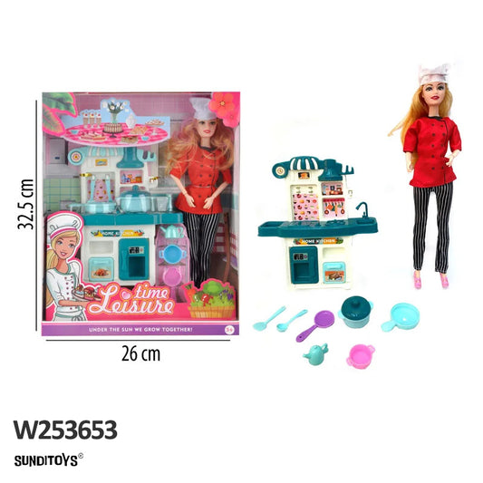 W253653 Doll With Accessories