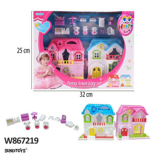 W867219 Dollhouse With Accessories