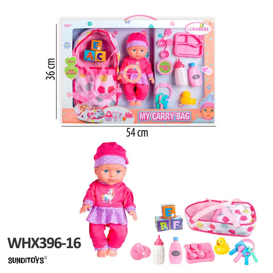 WHX396-16 Doll With Sound And Accessories